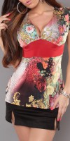 Camiseta estilo oriental
