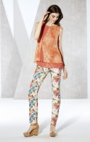 Pantalón estampado floral